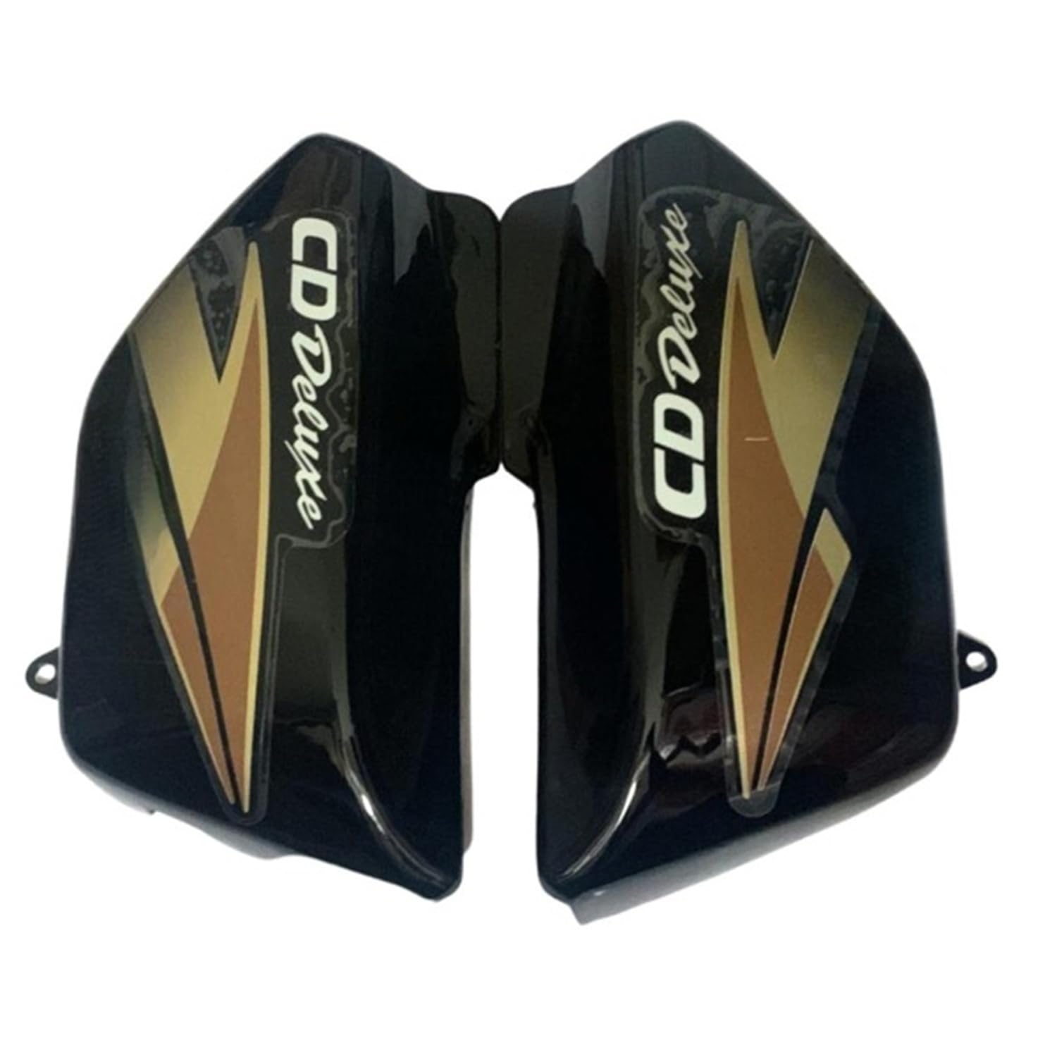 side-one CDセット Zombieeast Bike Side panel/Sidepannel Black&Golden Suitable For