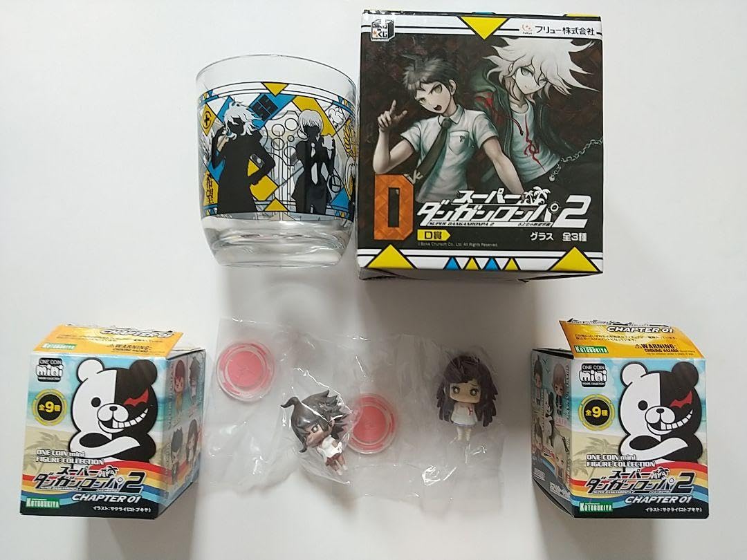 ダンガンロンパ グラス ワンミニフィギュア 狛枝 小泉 終里 罪木 Amazon.co.jp: ダンロン グラス ワンミニフィギュア 狛枝 小泉