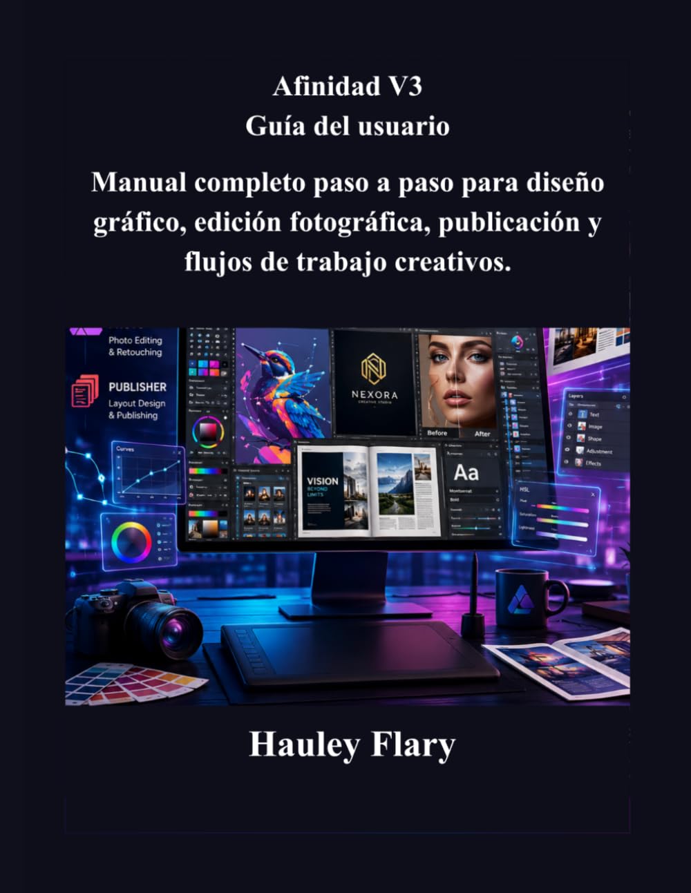 Afinidad V3 Guía del usuario: Manual completo paso a paso para diseño gráfico, edición fotográfica, publicación y flujos de trabajo creativos.