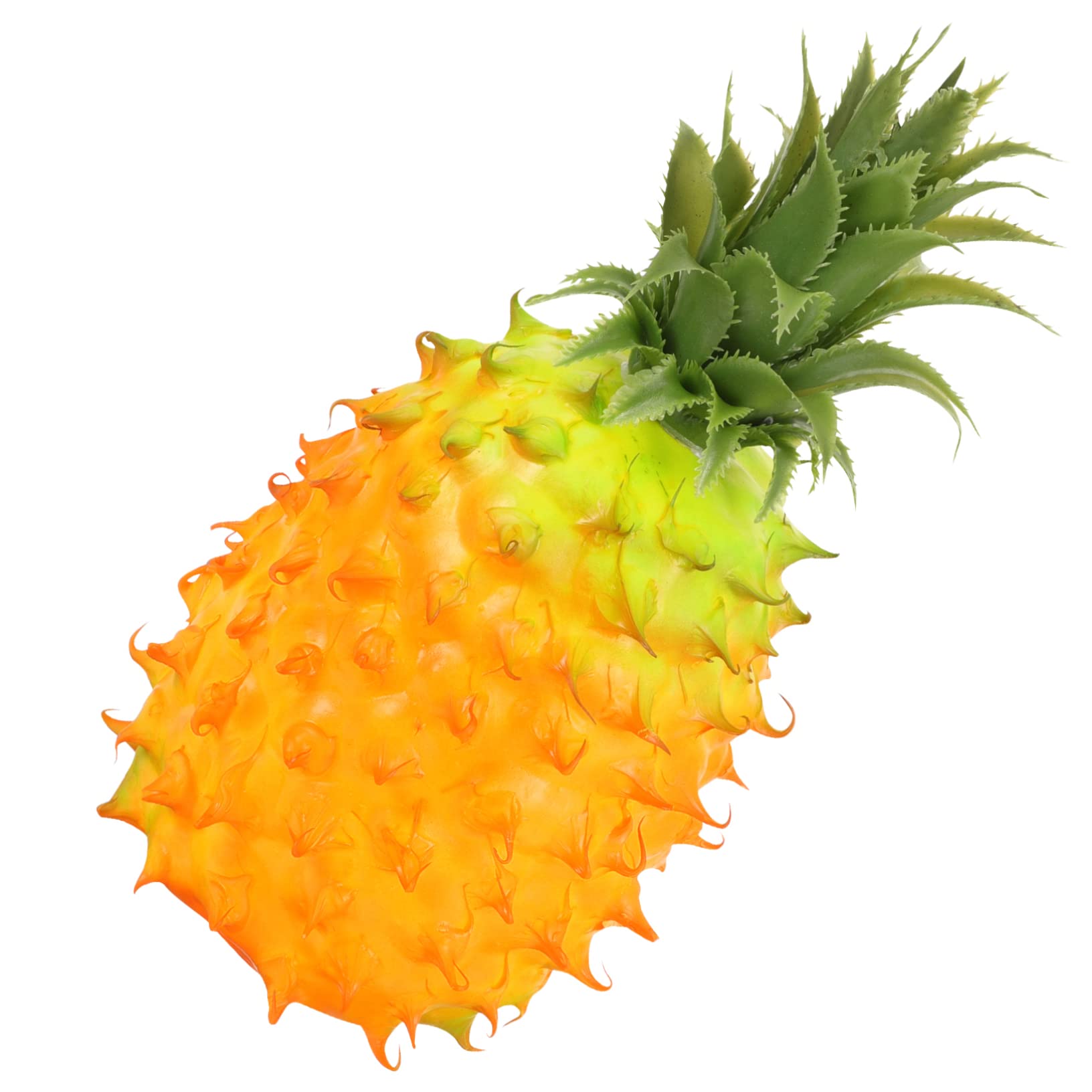 Zerodeko Modelo de Piña Artificial Realista de PU y Espuma para Hogar