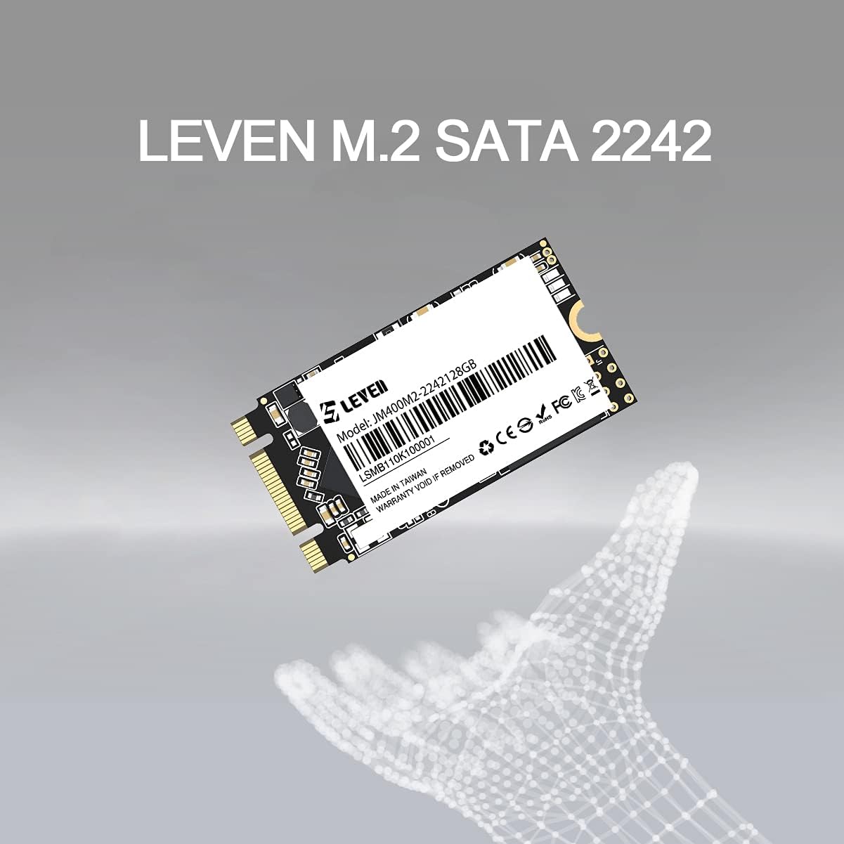 Buy 1 get 1 🔥 LEVEN SSD 1TB 3D NAND TLC SATA III Internal Solid State Drive - 6 Gb/s, 2.5 inch /7mm (0.28) - up to 560MB/s - Compatible with Laptop & PC Desktop - Retail 1 Pack - (JS600SSD1TB)