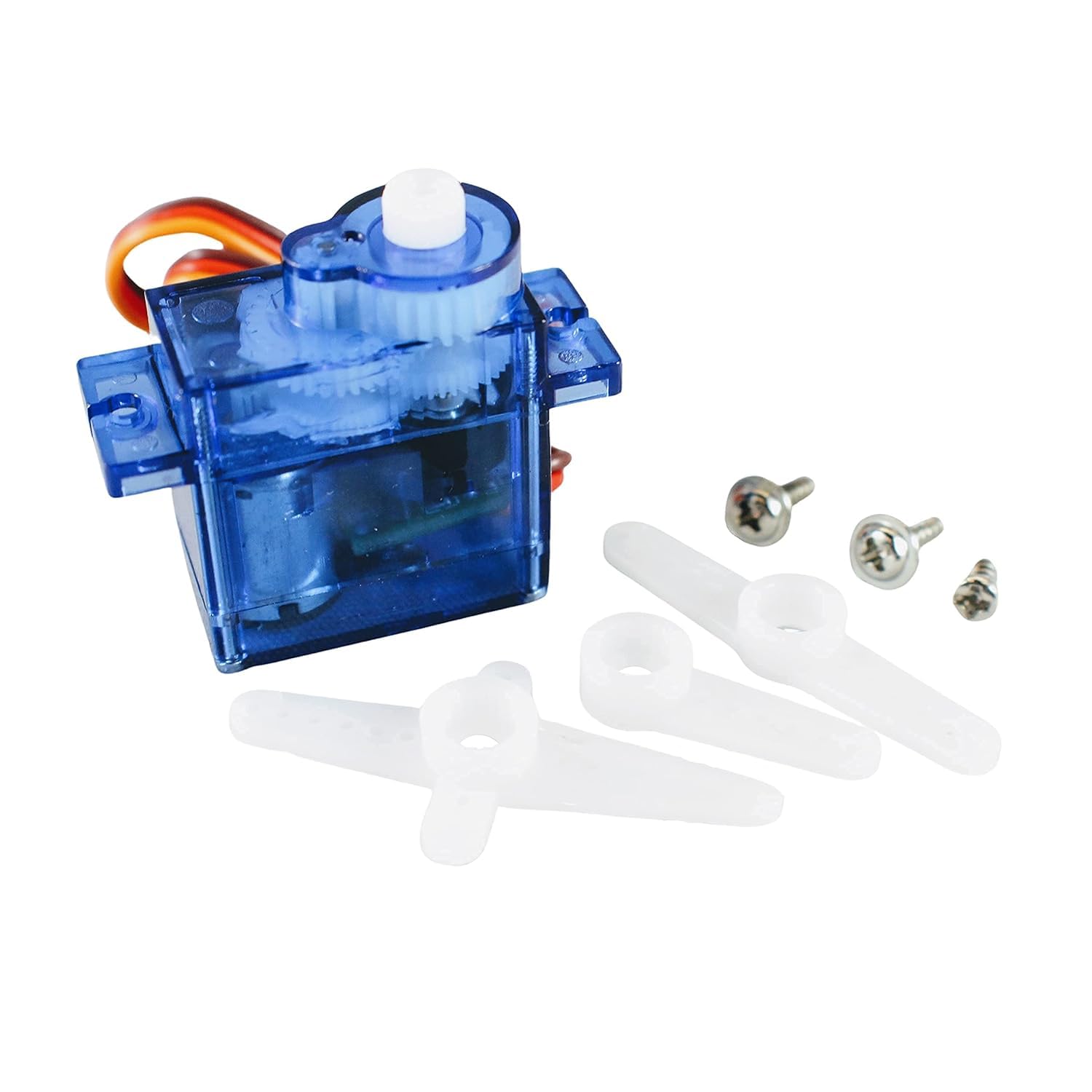Electrobot SG90 Micro Servo Motor with Servo Tester and 4-Slot AA Battery Holder Combo for UNO Rduino Robotics DIY Projects RC Models Electronic Kits - Image 3 thumbnail