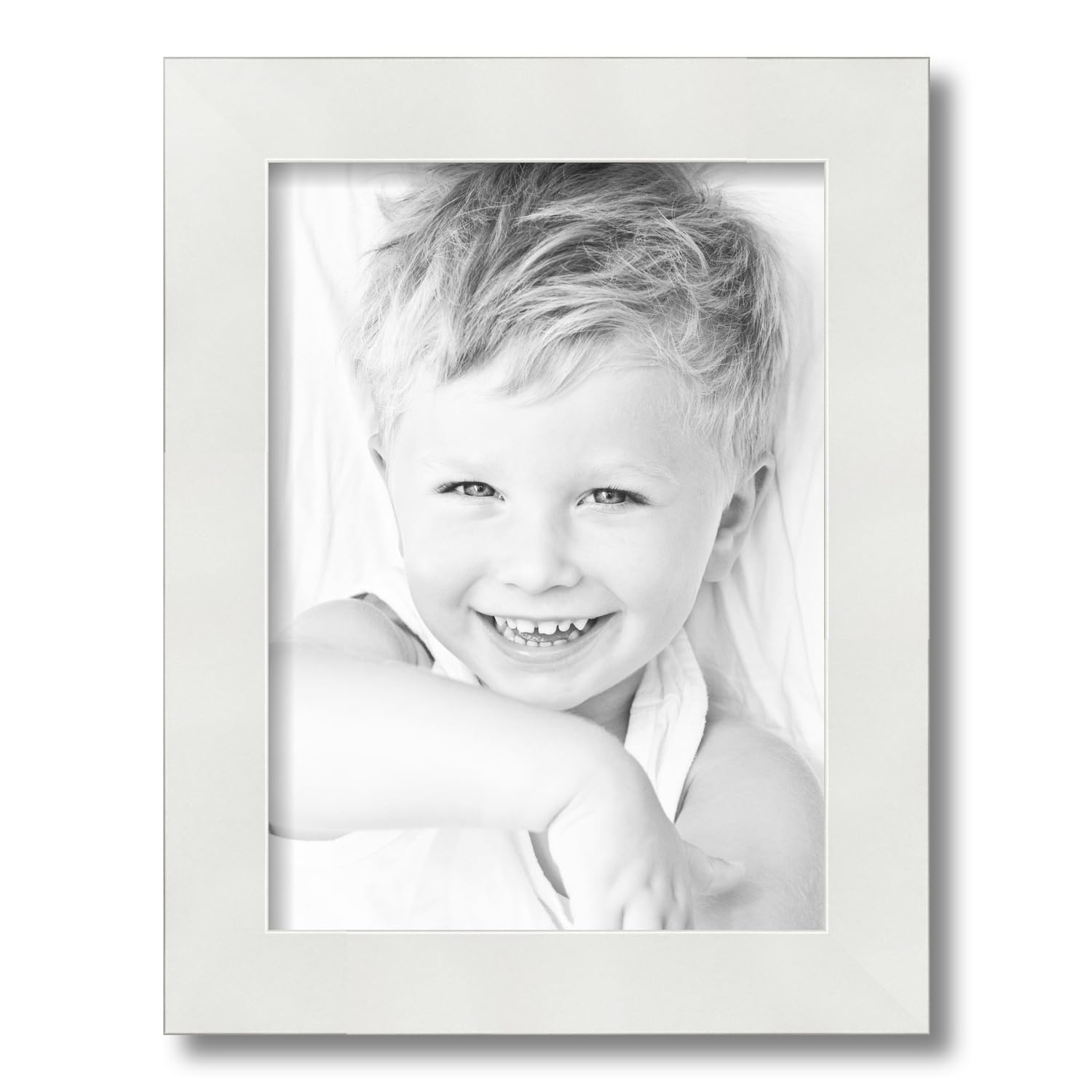 Amazon.com - ArtToFrames 11x15 inch Modern White Frame Picture