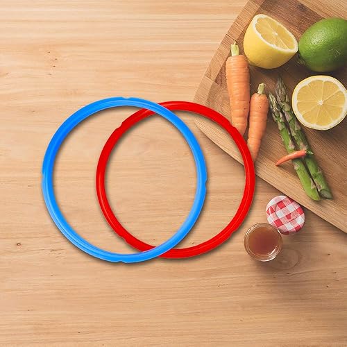 Miniatura 5 de Accesorios de 3 cuartos de galón para olla instantánea, incluyendo barril para hornear pasteles, cesta de vapor, tapa de vidrio templado, anillos de