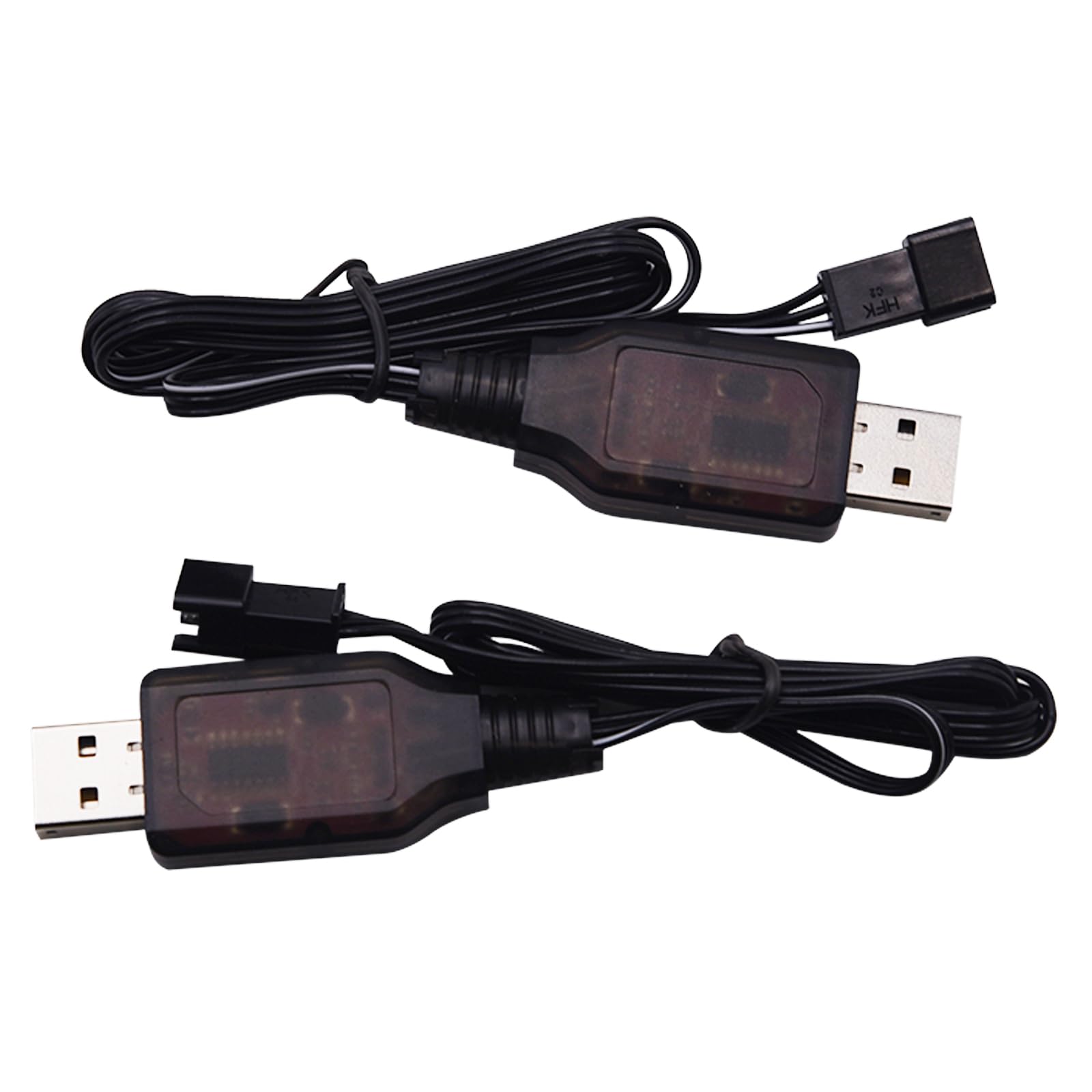 Blomiky 7.4V 500mA USB Charger Cable with SM-3P Plug Suitable for 7.4V 600mAh/900mAh/1100mAH/1200mAH/1300mAh Li-ion Battery with SM-3P Plug / 1575 USB 2