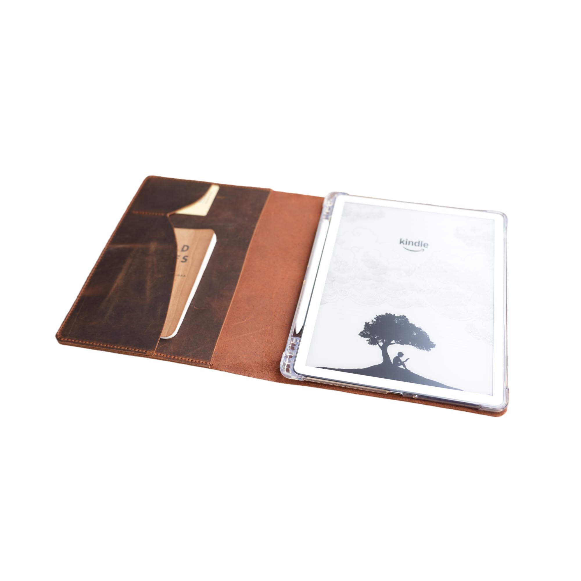 Amazon.com: Personalized Genuine Leather Case for Kindle Scribe 11