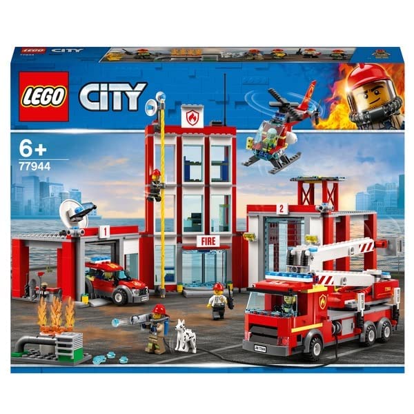 Lego 77944 City Centre de pompiers 908 pièces