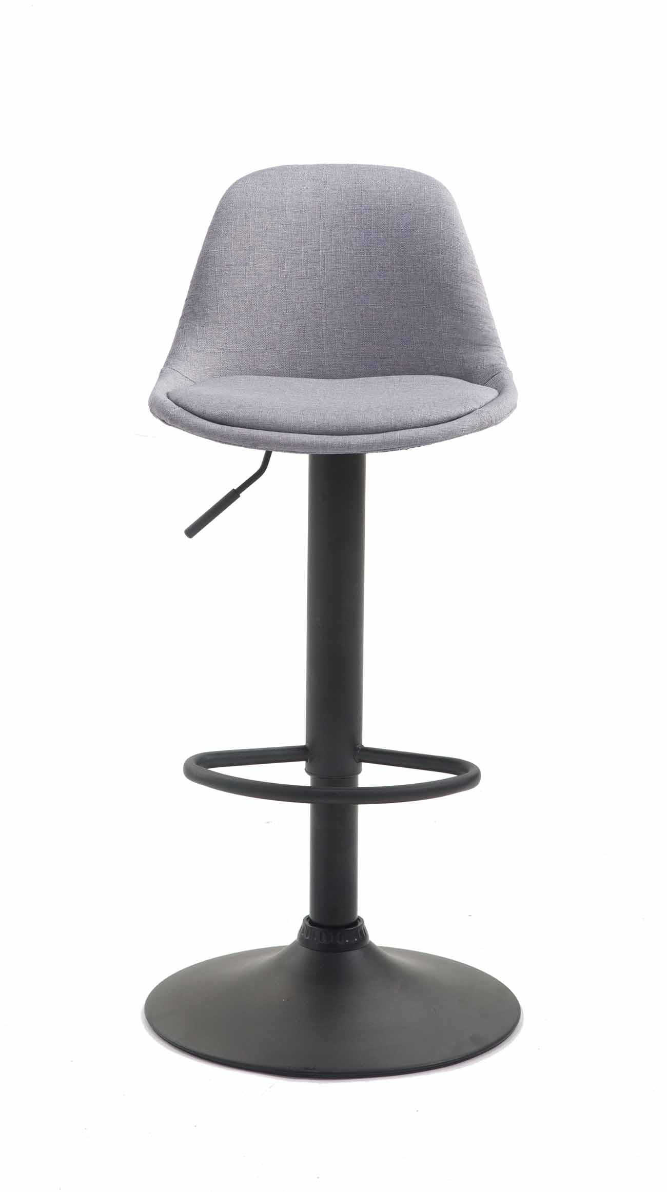 Sgabello Da Bar Girevole E Regolabile - Design Moderno, Imbottito In Similpelle, Portata 120kg, Colore Nero - Foto 12