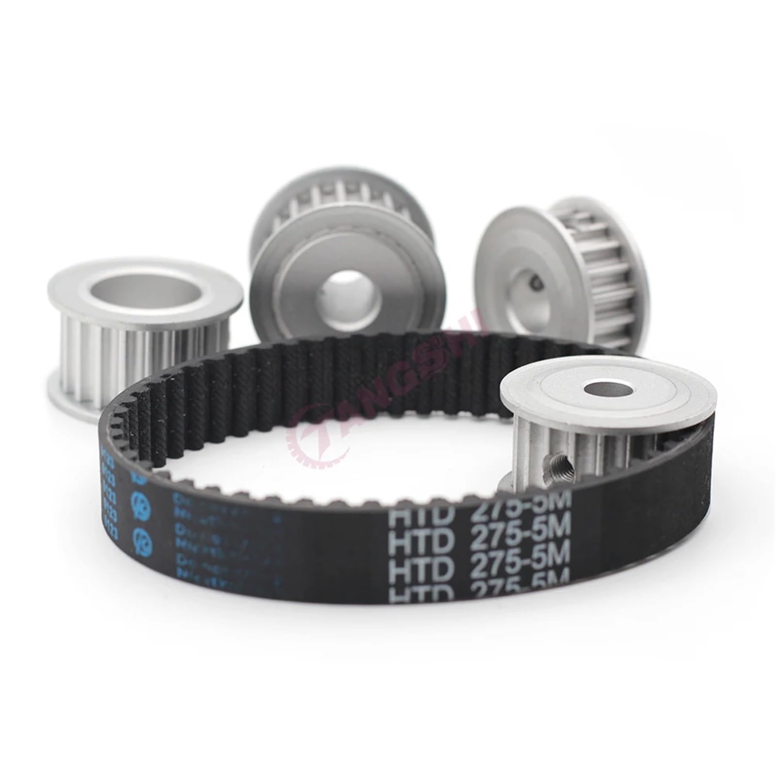 Polea de distribución síncrona HTD 5M de 24 dientes con diámetro interior de 4 mm a 28 mm for correas de 10/15/20/25/30/40 mm de ancho. Polea de distribución de 5M-24 dientes, 5M 24T.(12mm,10mm)