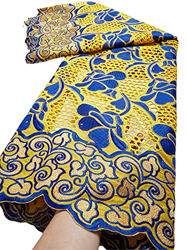 Dentelle suisse africaine à strass pour confectionner votre robe de mariage traditionnel