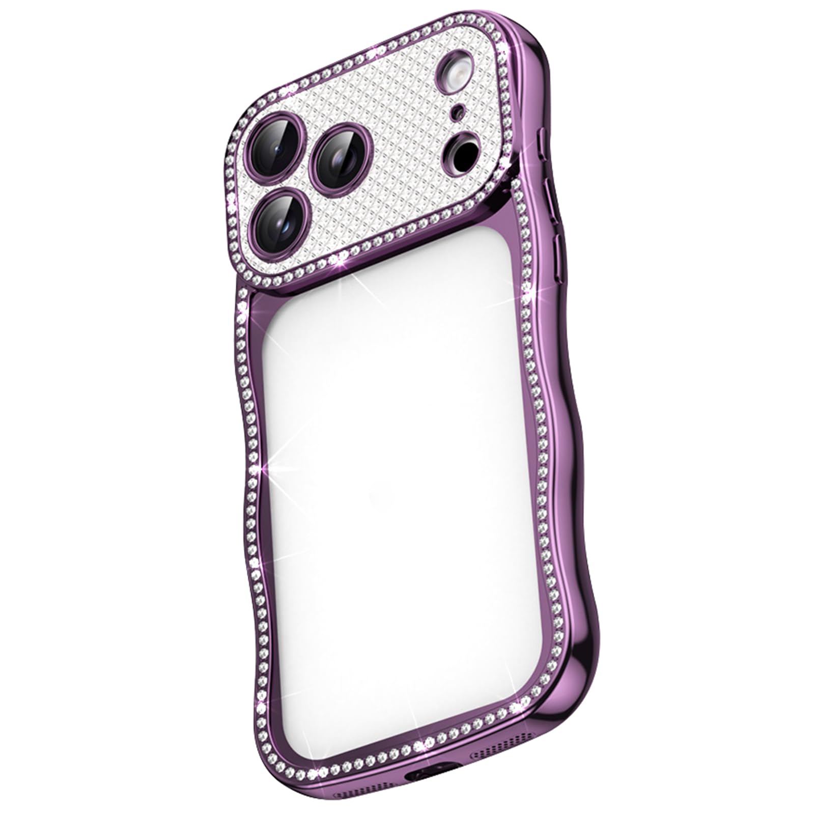 Coque iPhone 17 pailletée Claire protection caméra pour votre quotidien