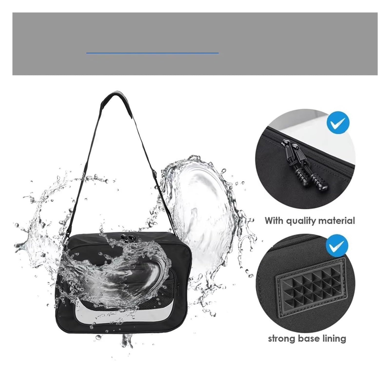 Moto Paraurti Borsa per BMW per R1250RT per R1200RT per S1000XR per R850RT per R1100 per R1150RT per K1200 Moto Bagagli Sella Borsa(Right And Left)