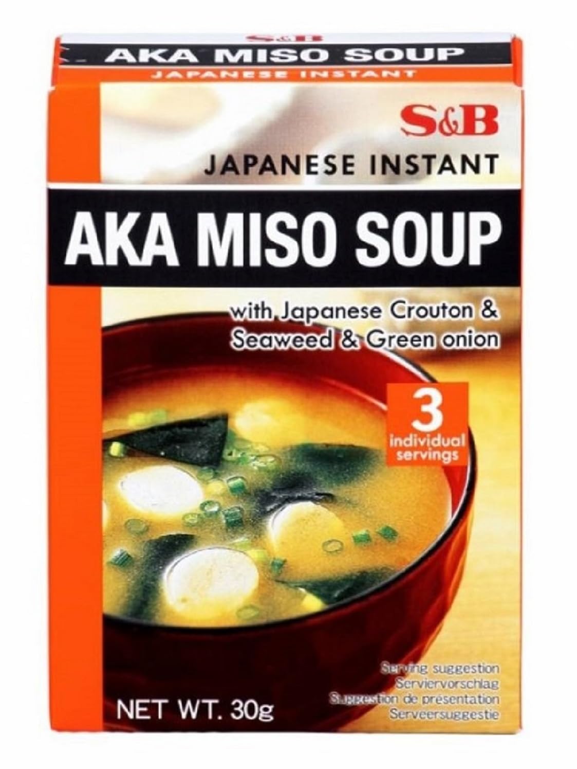 S&B Sopa de Miso Instantánea, 30g