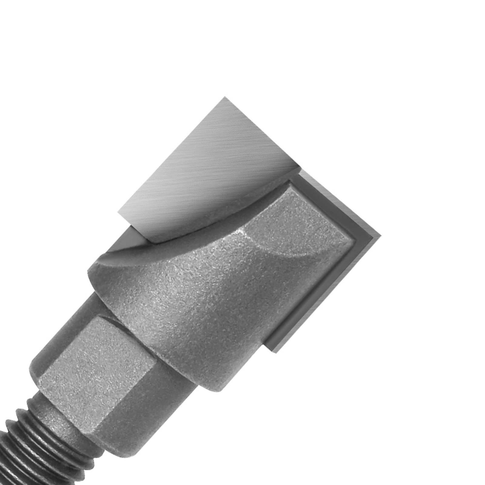 1pc 10mm Gambo Fresa Intaglio Del Legno Pulizia Fondo Router Bit Filettato Fondo A Spirale Coltello In Metallo Duro Strumenti Di Lavorazione Del Legno,16 Mm