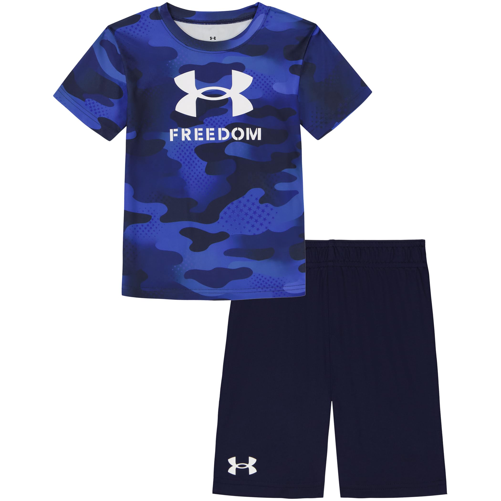 Under Armour Boys' 2-Piece Short Sleeve Tee and Shorts, Outdoor Collection