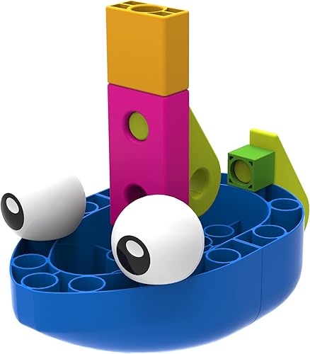 Miniatura 7 de Thames & Kosmos Kit de experimento STEM para ingenieros de barcos para niños pequeños, construye 10 modelos no motorizados, juega y aprende con