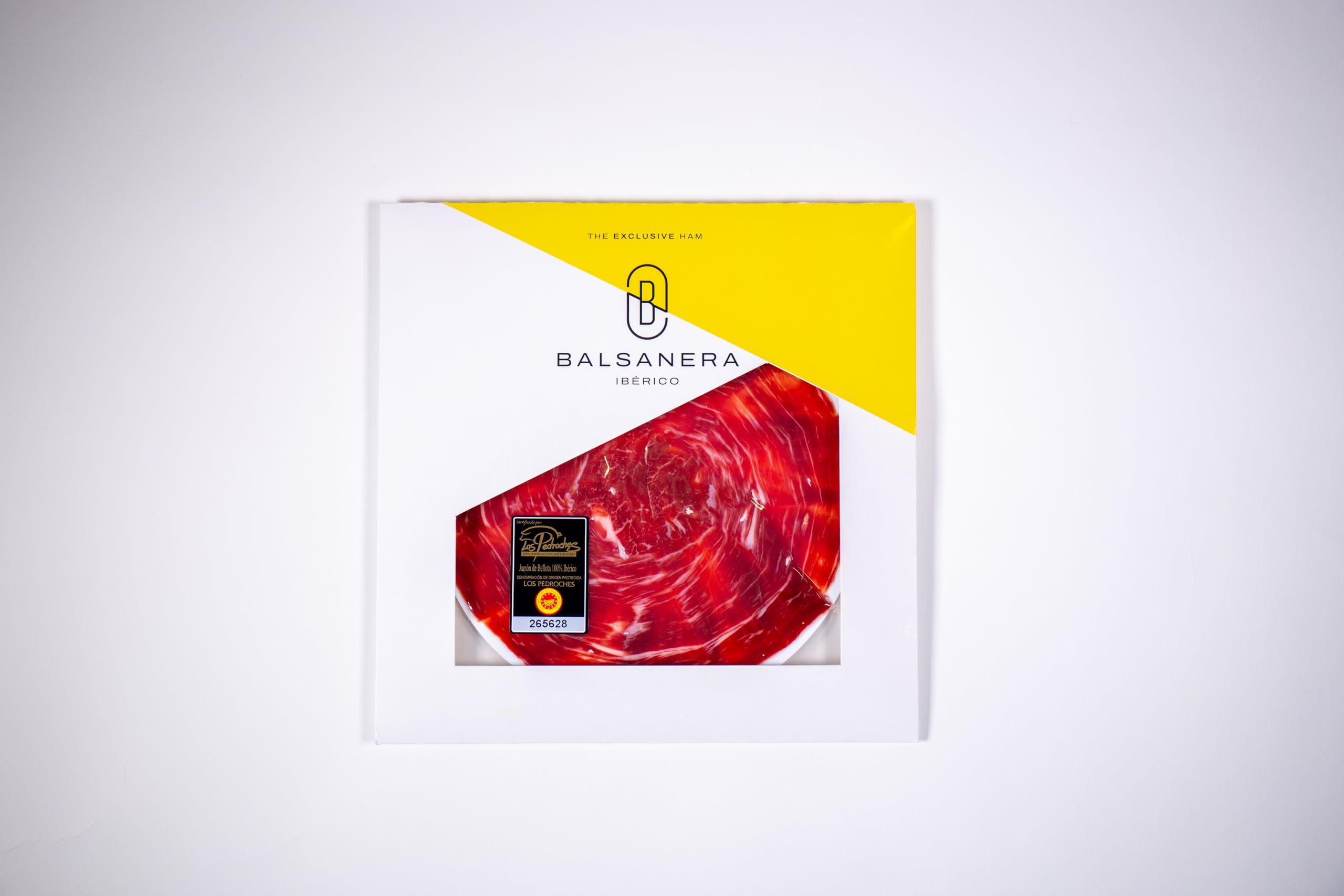 Balsanera Ibérico - Entbeinte Bellota 100% D.O. Los Pedroches | Ungefähres Gewicht: 2 Kg | Reifezeit: 20 a 30 meses | Presentado al vacío en 4 trozos + huesos al vacío