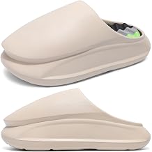 Cloud Clogs for Women and Men, 2-Inch Thick Sole Platform Slides, Lightweight EVA Closed Toe Slippers with Anti-Slip Footbed for Indoor Outdoor