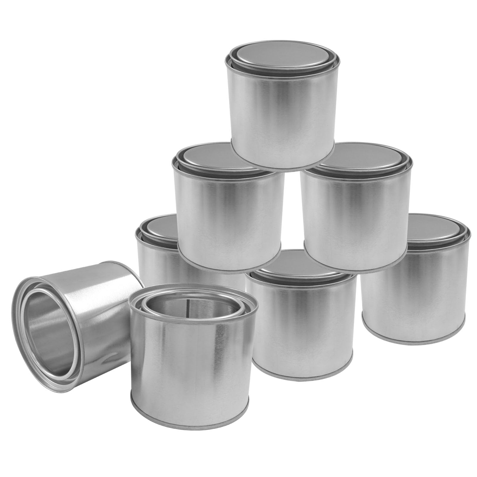 8 Pack Empty Paint Cans with Lids, 1/4 Pint Paint Cans — Amazon image 6