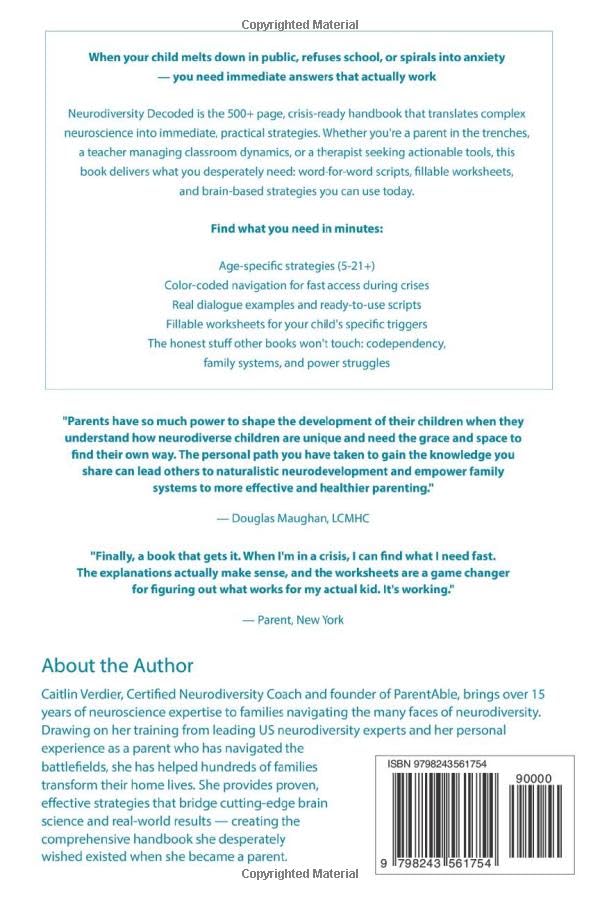 Neurodiversity Decoded: The Complete Handbook to Raising Neurodiverse Children