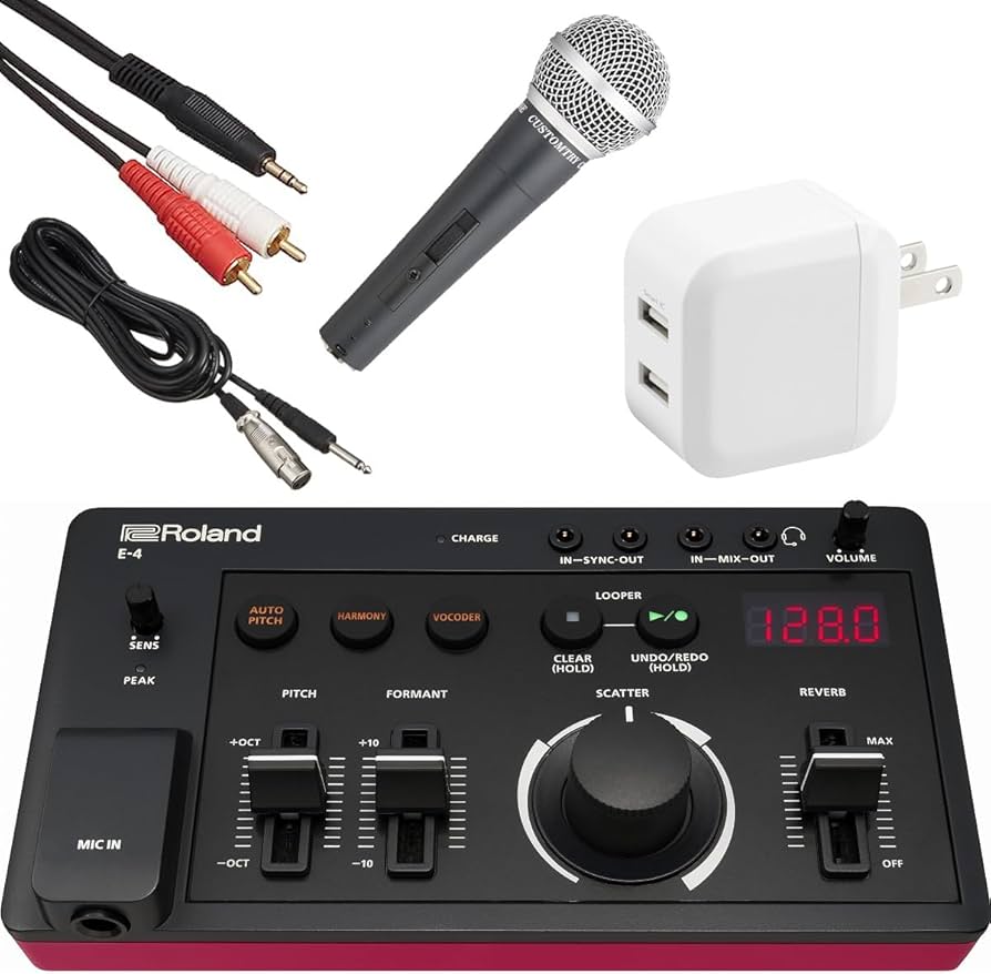 Amazon | AIRA Compact E-4 VOICE TWEAKER [USB電源アダプター＆マイク