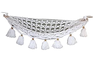 Boho Hanover Hammock Produce Storage. Wall Cabinet Hanging. Vegetable & Fruit Organizer