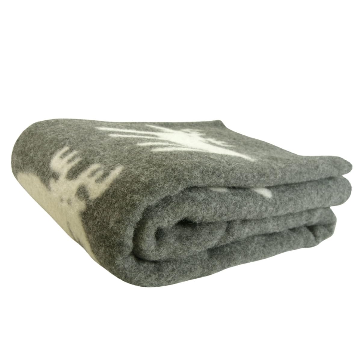 Amazon｜クリッパン ウールブランケット 130×180 ムース【グレー220608