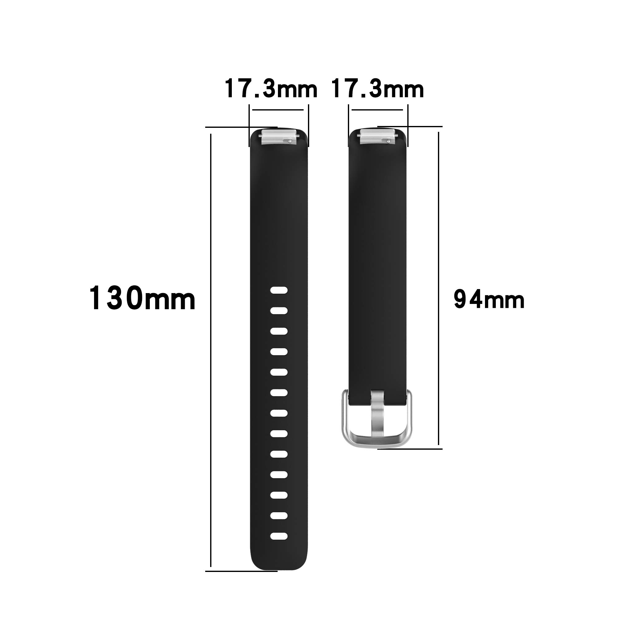 Hoopyeecase Sostituzione Cinturino Compatibile per Fitbit Inspire 2/Fitbit Ace 3, Regolabile Accessorio Morbido Silicone Sport Braccialetto per Donne Uomini