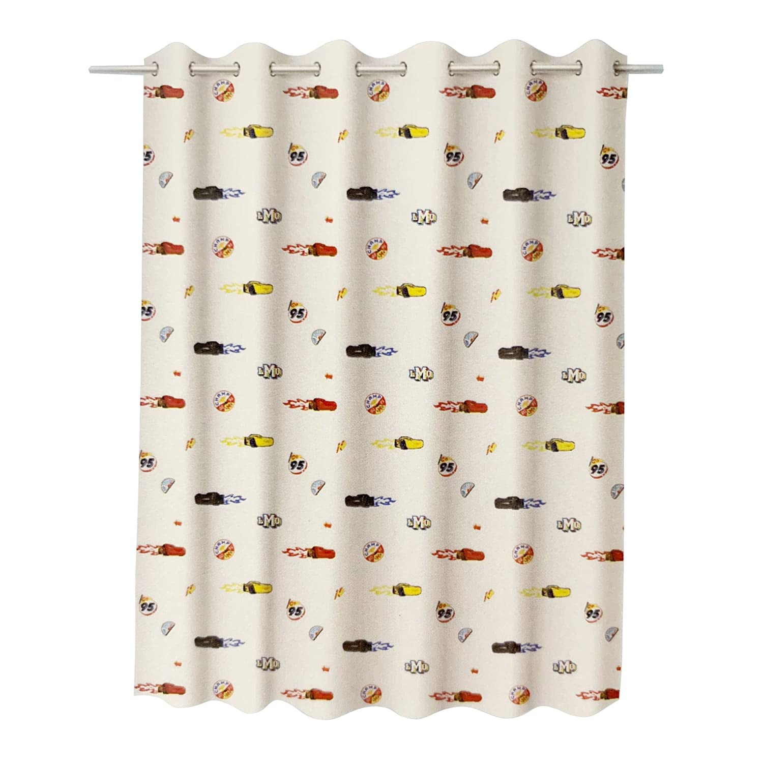 Cortina Cars Disney 1 velo idea regalo habitación 140 x 290 con tachuelas 4292