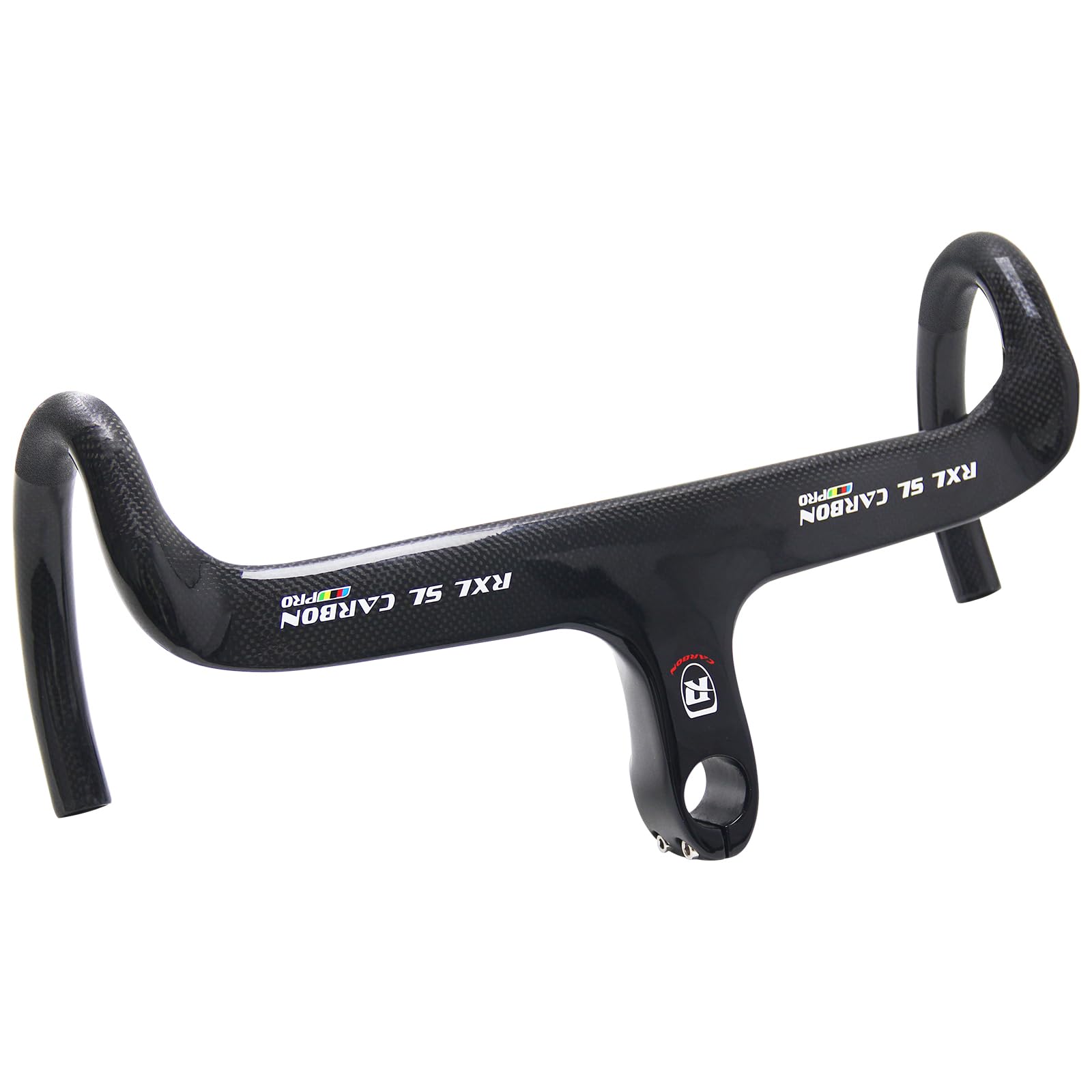 自転車　軽量　一体型　エアロ　ドロップハンドル　カーボン　400-100mm GORIX[ゴリックス] エアロハンドル カーボン 自転車 ドロップ