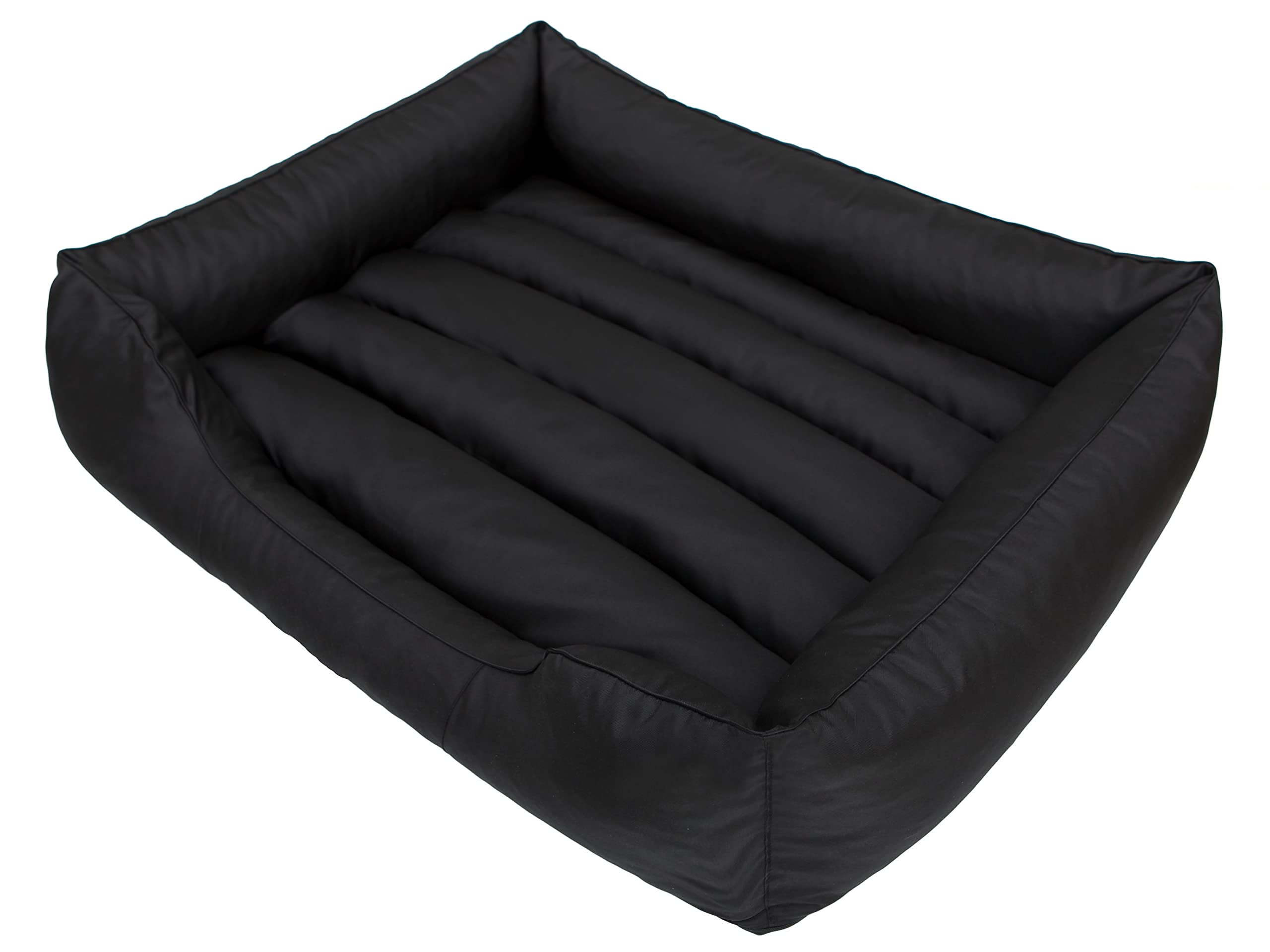 Cuccia per cani e animali domestici, cuscino per cani, cuscino per cani, letto per cani, letto per animali, materasso nero, XL – 85 x 65 cm