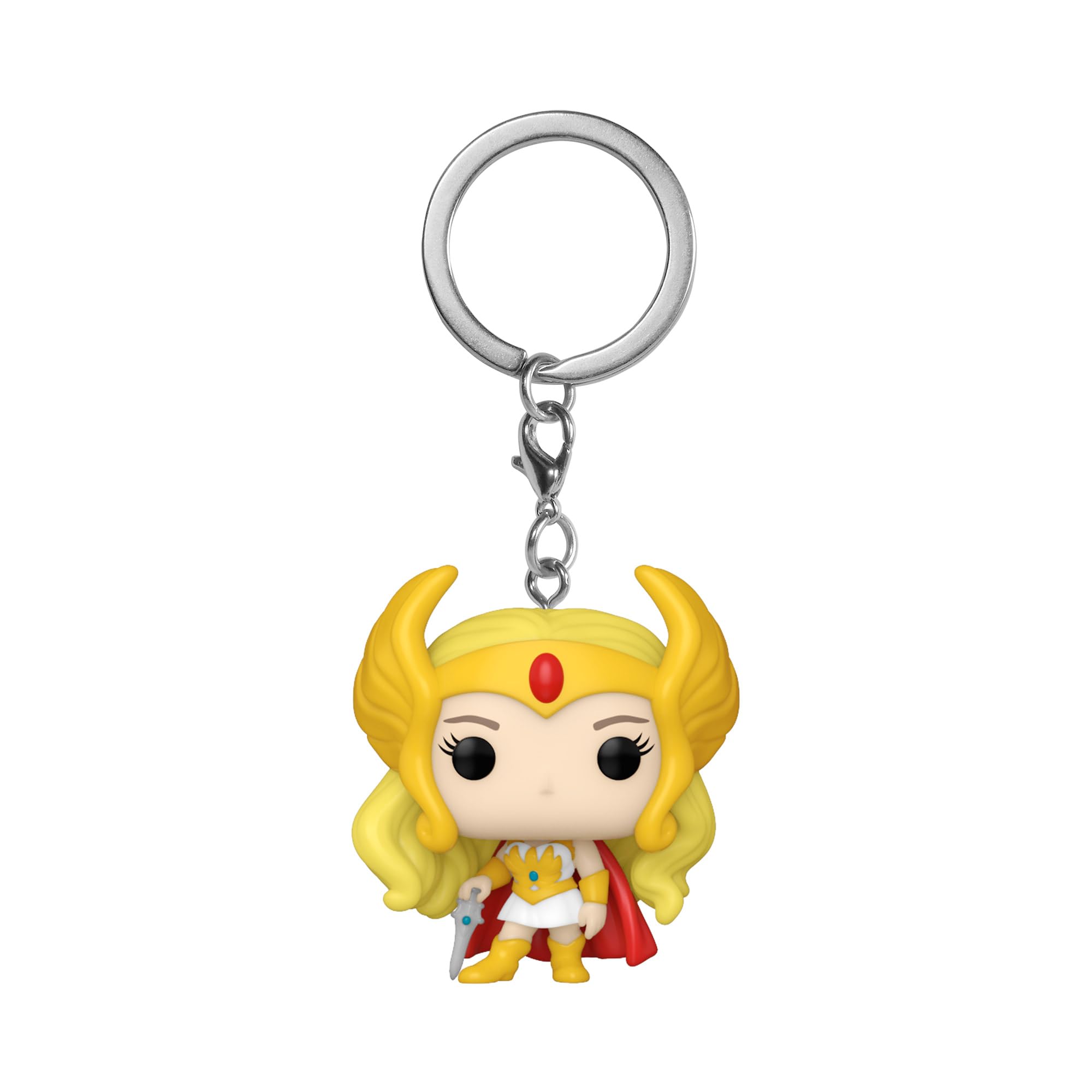 Funko POP! Keychain: She-Ra, She-Ra, Masters of The Universe, Novelty Keyring, Collectable Vinyl Mini Figure, Stocking Filler