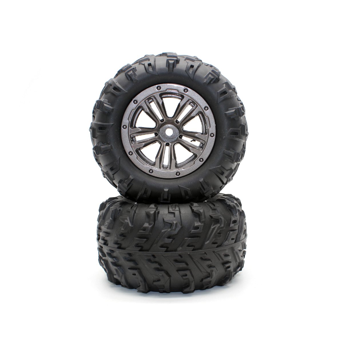 Set Di Pneumatici E Ruote Di Ricambio Per Auto RC 1:16 - Modelli 30-ZJ02 SN-ZJ02 35-ZJ02 - Compatibile Con 9130 9135 9137 9138 HM163 HM164 Q901 Q902 Q903 Q905 CR-08 - 2