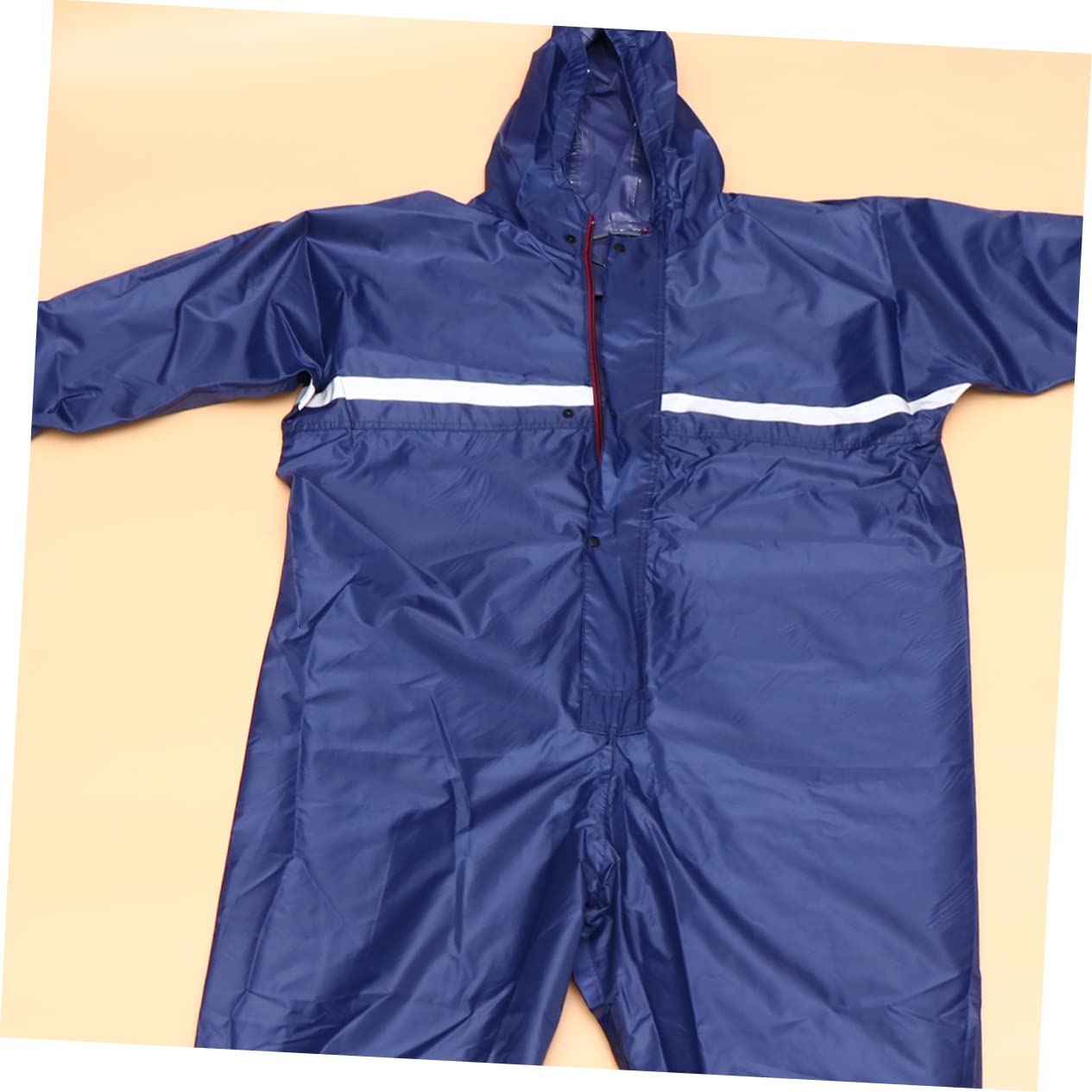 Ipetboom Giacca Piovosa Antistatica Cappotto Da Lavoro Professionali Giacca Antistatica Divisa Da Lavoro Monopezzo Uniforme Con Berretto Blu