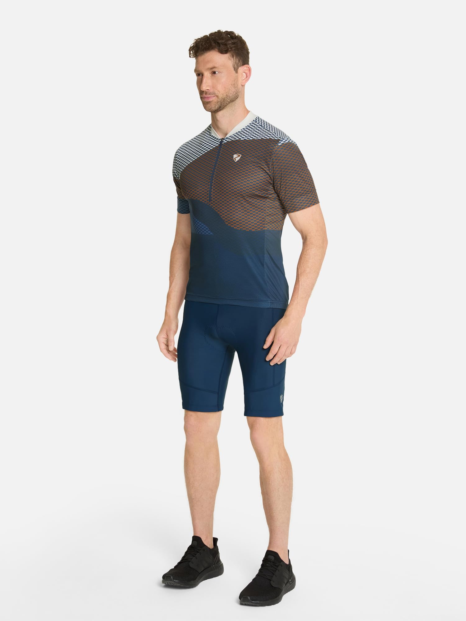 Ziener Herren NETAX X-Gel Fahrrad-Tight/Rad-Hose/Mountainbike/Rennrad - atmungsaktiv,schnelltrocknend,gepolstert, hale Navy, 60