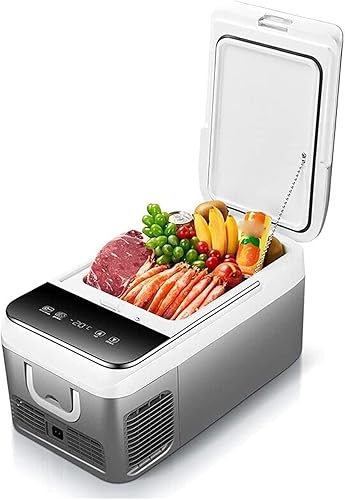 Miniatura 5 de HHWKSJ Refrigerador portátil de 12 V para coche, (18 litros) portátil para congelador, refrigerador, refrigerador, compresor eléctrico (-7.6  a 50 )