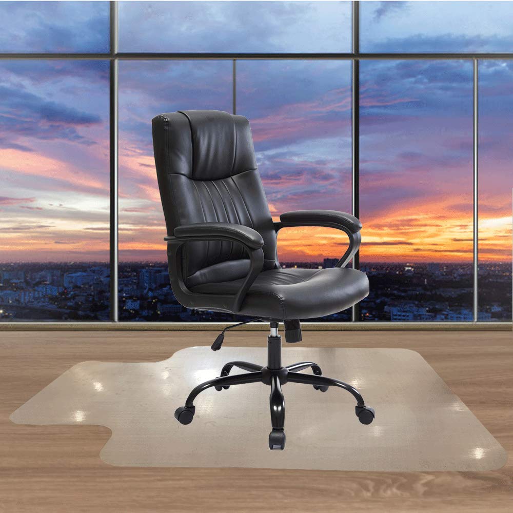 Office Chair Mat for Hardwood Floor Home Office Tile Floor Protector Rolling Computer Desk Chair Mat Transparent Clear