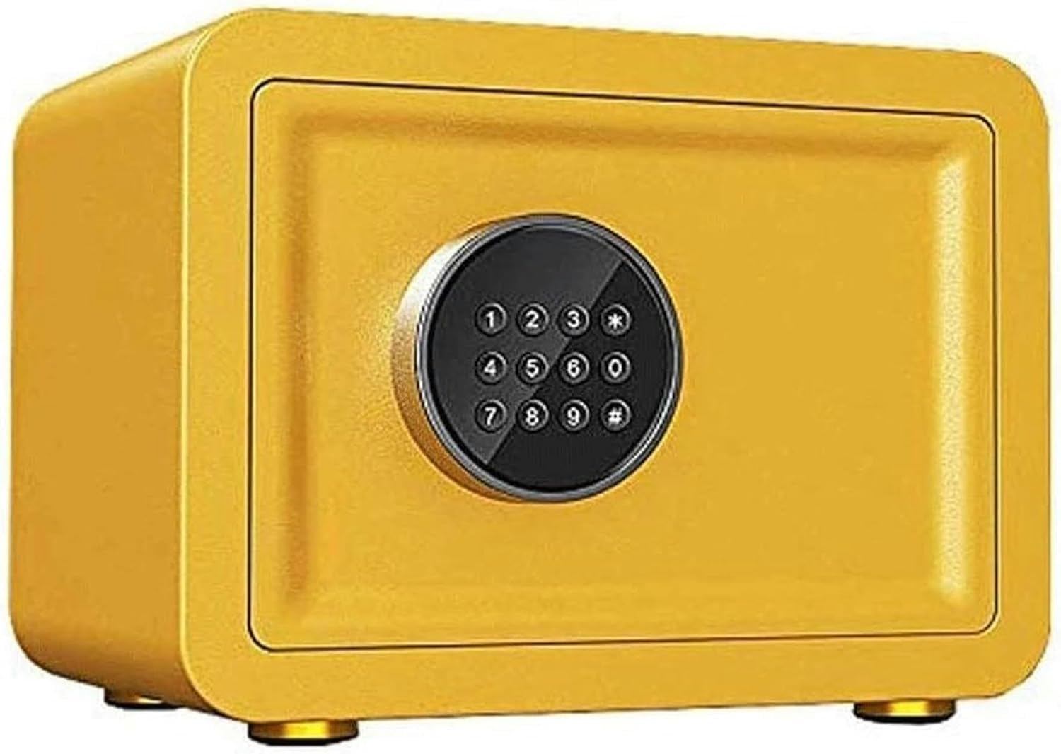 Caja Fuerte Caja De Depósito Electrónica Digital, Estructura De Acero Sólida Oculta En La Cerradura De Perno, Diseño De Anclaje De Pared para Oficina En Casa, Hotel, Negocios, Joyería, Efectivo S