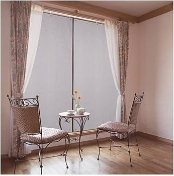 Amazon｜ウィキャン アルミ断熱・遮光カーテン2P シルバー WJ-555