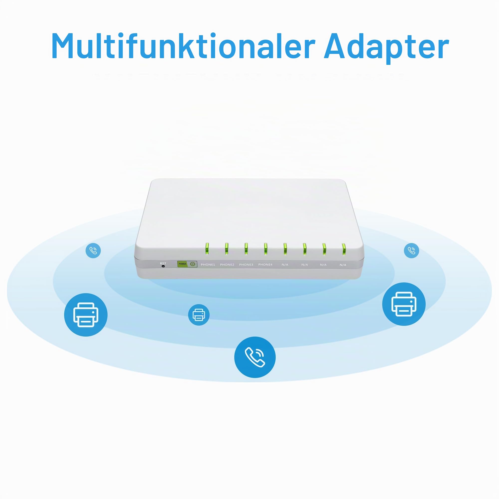 4-Port ATA (Analoger Terminal Adapter), 90089