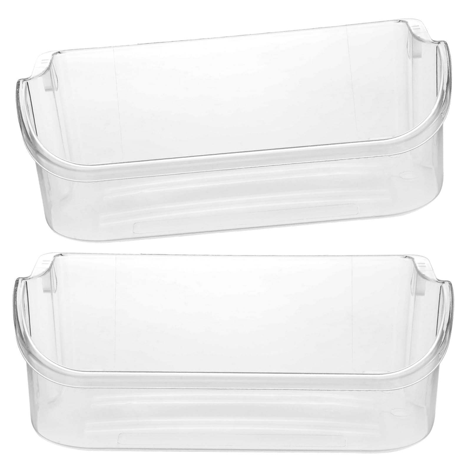Photo 1 of [MINOR DAMAGE] Refrigerator Top Door Shelf FFSS2615TP0/1/2/3/4, FFSS2615TS0/1/2/3/5, FFSS2625TS0/1/2/3/5, LGHX2636TF0/4/5, FFSS2615TE0/1/2/3/4, LFSS2612TF0/1/2/3/4 for Frigidaire - Door Bin Replacement.(2-PACK)