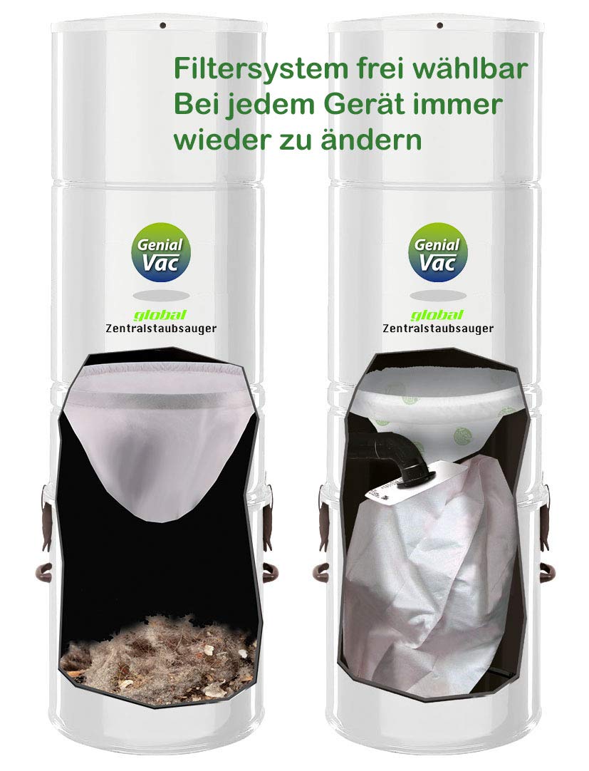 Genialvac Zentralstaubsauger - Set