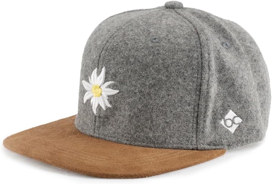 Edelweiss Snapback Suede Size: One Size