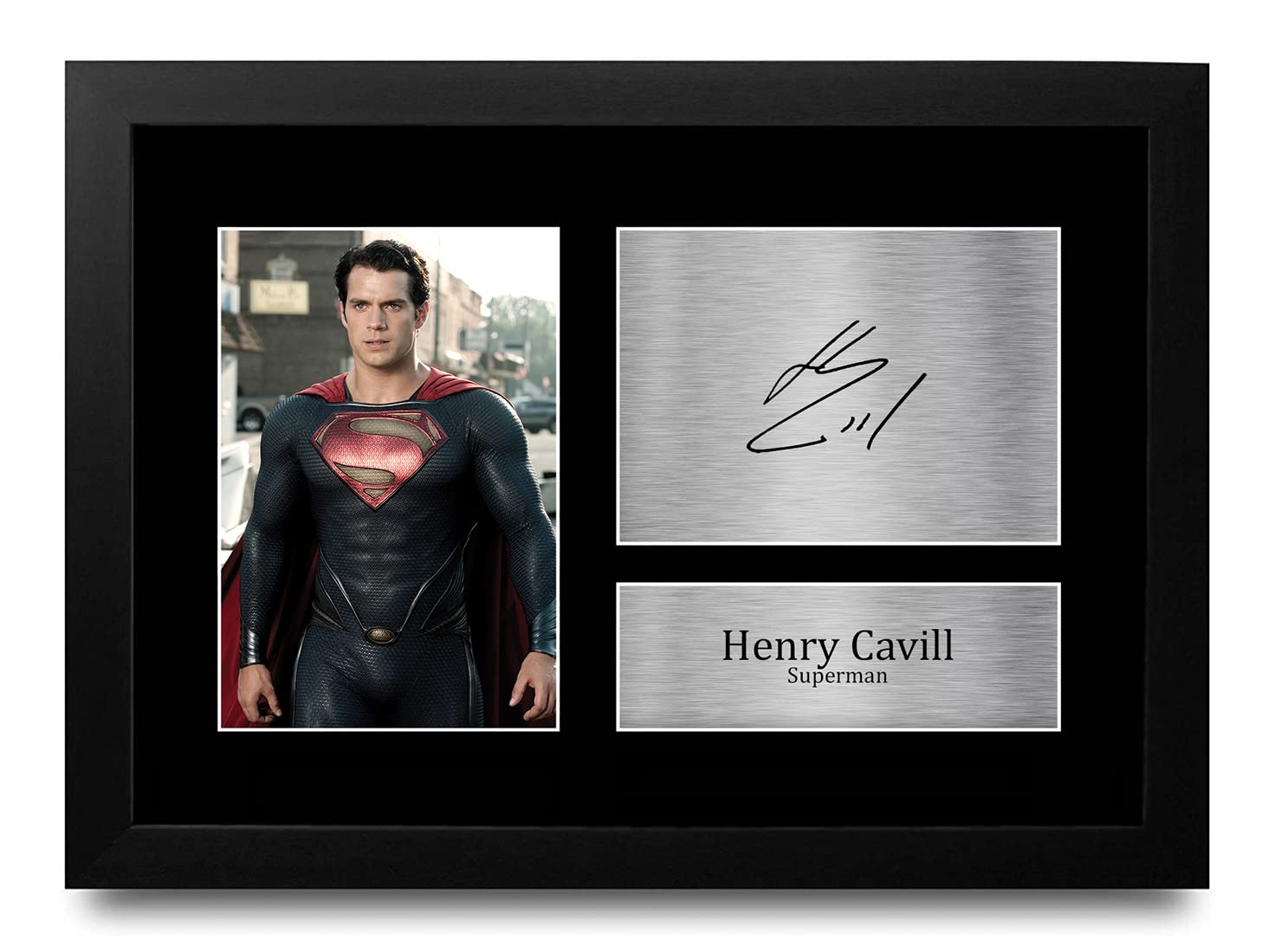 Amazon.co.jp: HWC Trading FR A4 ヘンリー・カヴィル DCEU
