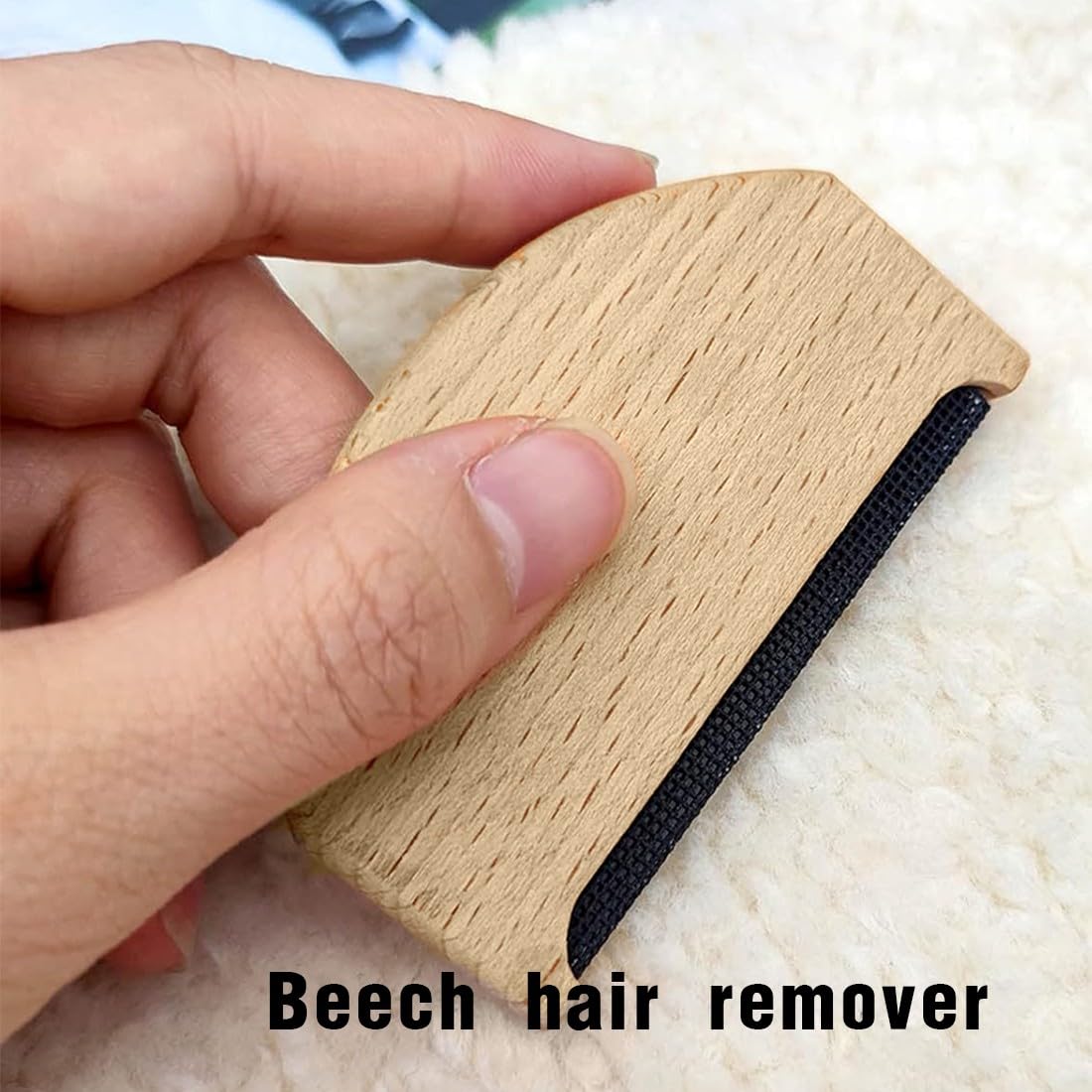 3 Stuks Kasjmier Kam, Trui Scheerapparaat Wol Kam Bobble Remover Handmatige De Pilling Kam Houten Fuzz Stof Kam