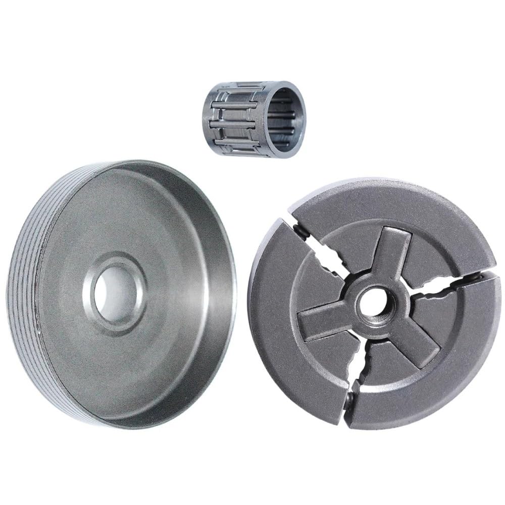 Kit de tambor de embrague de 325 "7T con rodamiento de agujas apto for piezas de herramientas eléctricas de motosierra 4500 5200 5800 45CC 52CC 58CC