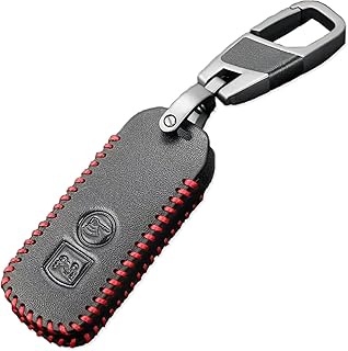Leather Motorcycle Scooter Remote Key Case Key Fob 2 Buttons Suitable for Honda PCX 150 Hybrid X-ADV SH125 Scoopy SH300 Forza 125 300