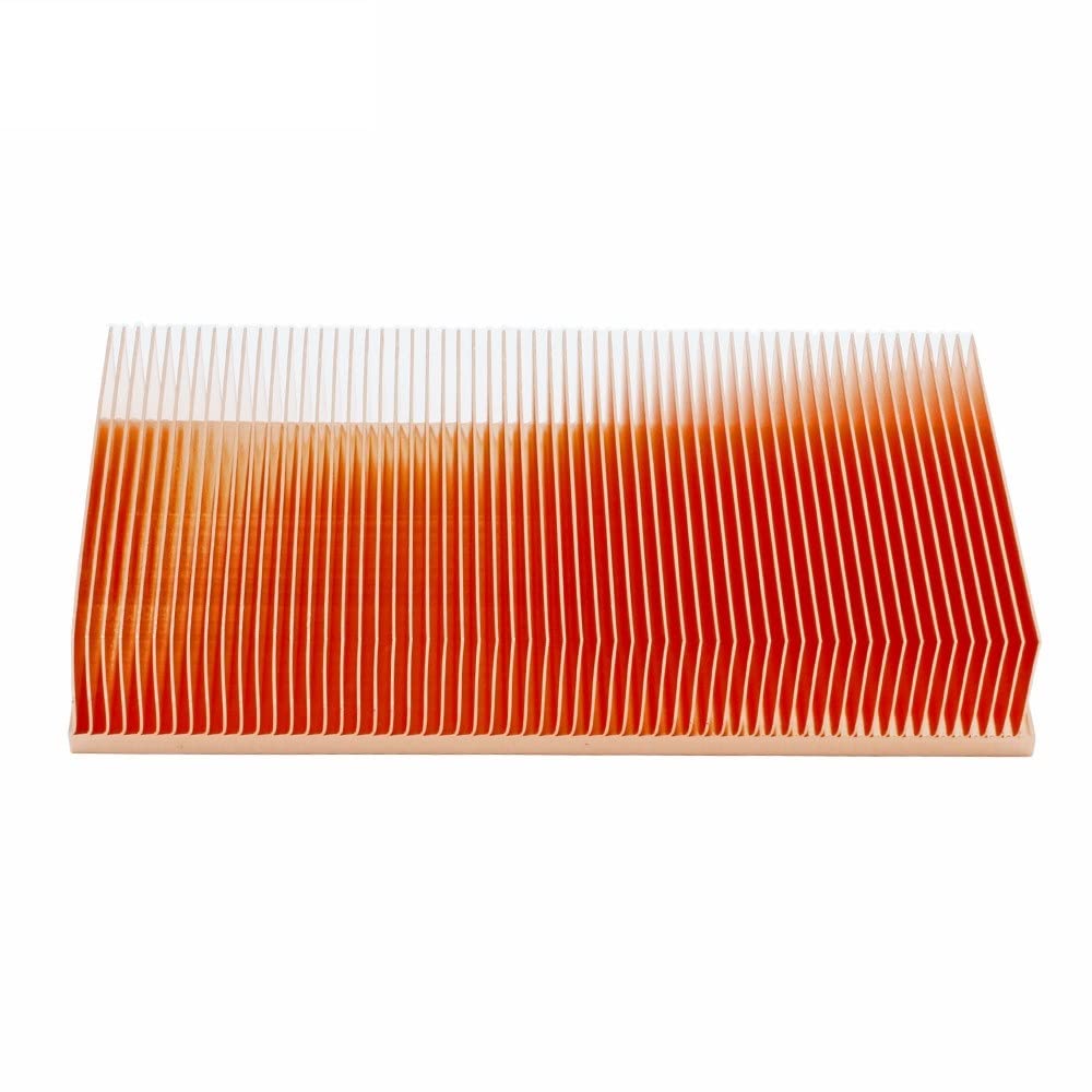 Ventole Dissipatore di Calore in Rame Puro 120x60x20mm Dissipatore di Calore Radiatore di Raffreddamento for Chip elettronico LED Dissipazione del Calore