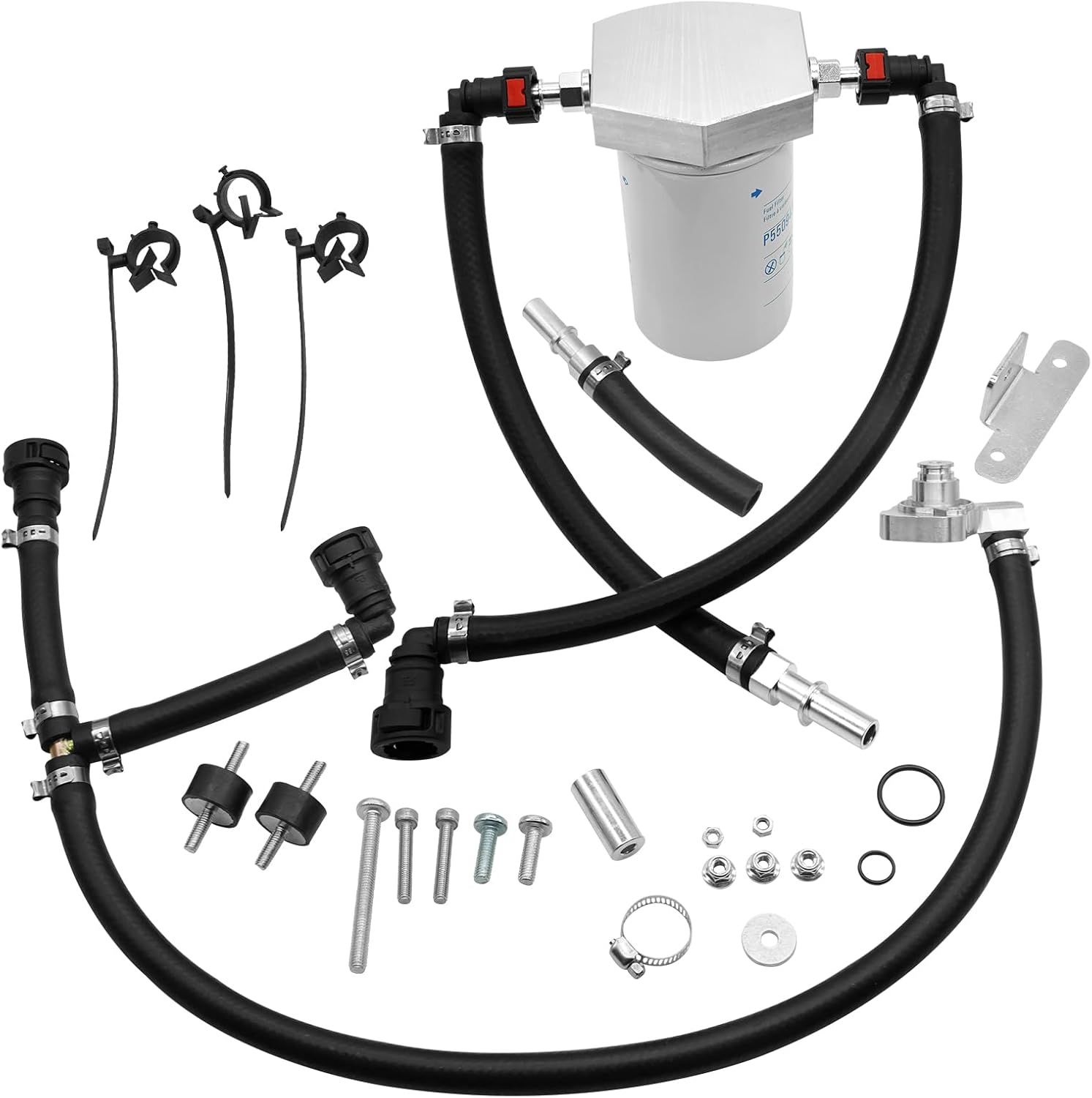 CP4 Disaster Prevention Bypass Kit Fits for Ford F250 F350 F450 F550 Super Duty 2011-2022 6.7L Powerstroke Diesel Replace CP4-6.7F-BP-G2.1, 7031190