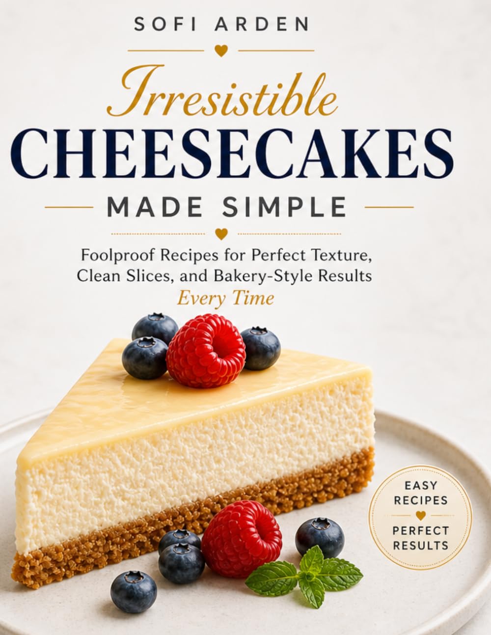 Irresistible Cheesecakes Made Simple: Easy Baked and No-Bake Cheesecake Recipes for Smooth, Creamy Results Every Time